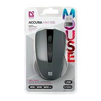 Мышь беспроводная Defender MM-935 Accura классическая USB черный (1/40)