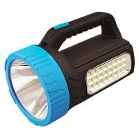 Фонарь туристический Спутник AFP930 3W 25LED от аккумулятора 2 режима черный синий
