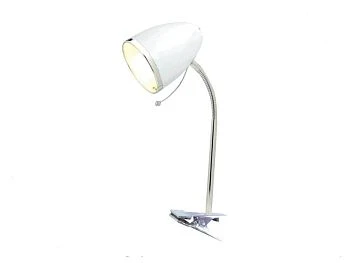 Светильник настольный Camelion KD-310 40W 230V E27 прищепка белый (1/6)