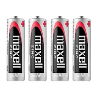 Батарейка Maxell ZINC R6 AA Shrink 4 Heavy Duty 1.5V (4/48/240)
