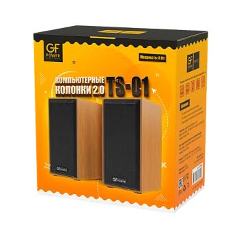 Колонки GFPower TS-01 6W светлое дерево (1/30)