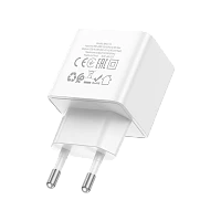 Сетевое З/У Borofone BAS11A 1USB 2.1A белый (1/76/304)