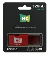 Флеш-накопитель MORE CHOICE MF128 128GB USB2.0 пластик красный