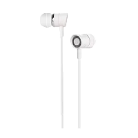 Наушники внутриканальные HOCO M37 с микр. белый (1/21/210)