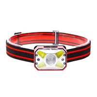 Фонарь налобный Без бренда T3 красный