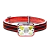 Фонарь налобный Без бренда T3 красный