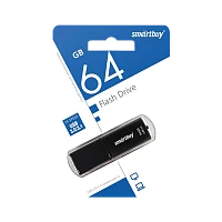 Флеш-накопитель Smartbuy X-Cut 64GB USB3.0 пластик черный