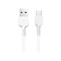 Кабель HOCO X20 USB (m)-Type-C (m) 2м 2.0A ПВХ белый (1/30/300)