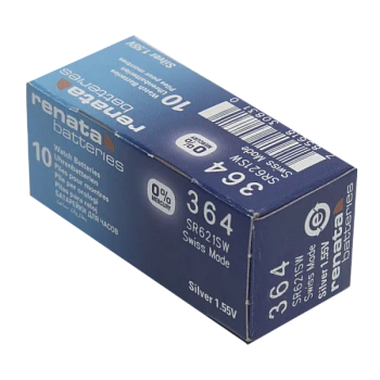Батарейка Renata 364 (SR621SW) Silver Oxide 1.55V (1/10/100)