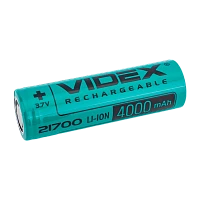 Аккумулятор Li-ion Videx 21700 bulk 4000mAh б/з (1/25/300)