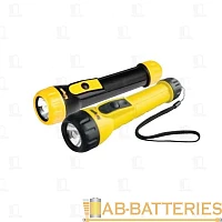 Фонарь универсальный Navigator NN-L2 (2D)-B от батареек черный желтый (1/12/48)