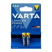 Батарейка Varta LONGLIFE POWER (HIGH ENERGY) LR03 AAA BL2 Alkaline 1.5V (4903) (2/20/100)