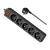 Сетевой фильтр Defender ES 5р.С/З 10A 125 Дж 1.8м черный (1/45)