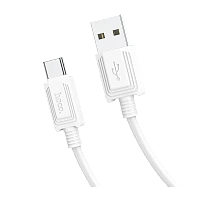 Кабель HOCO X37 USB (m)-Type-C (m) 1м 2.4A ПВХ белый (1/31/310)