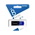 Флеш-накопитель Smartbuy Click 8GB USB2.0 пластик синий