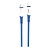 Кабель HOCO X70 Lightning (m)-Type-C (m) 1.0м 20W нейлон синий (1/31/310)