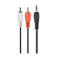 Кабель Cablexpert CCA-458 Jack 3.5mm (m)-2xRCA (m) 1.5м черный