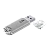 Флеш-накопитель Smartbuy V-Cut 4GB USB2.0 пластик серебряный