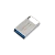 Флеш-накопитель GoPower MINI 64GB USB3.0 металл серебряный (1/50/1000)