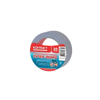 Клейкая лента Контакт ЛА 24-П25 25м универсальная каучук серый (1/6/24)