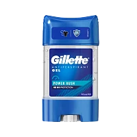 Дезодорант мужской Gillette Power Rush гелевый 70мл (1/6)