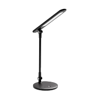 Светильник настольный Космос DESK034b 9W на основании сенс. 3 цв. черный (1/24)