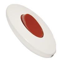 Выключатель для бра Makel 1-клав.пластик белый красный 10080 (1/60)