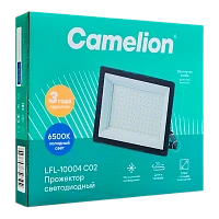 Прожектор светодиодный Camelion LFL-10004 100W 230V IP65 6500К черный (1/4)