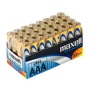 Батарейка Maxell LR03 AAA BOX40 Alkaline 1.5V (40/800)