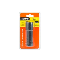 Фонарь светодиодный Старт LHE 202-C1 9LED от батареек черный (1/20/200)