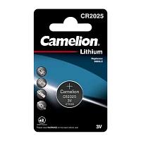 Батарейка Camelion CR2025 BL1 Lithium 3V (1/10/1800)