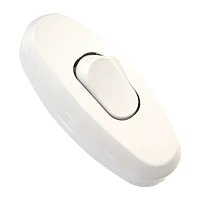 Выключатель для бра Makel 1-клав.пластик белый 10014 (1/60)