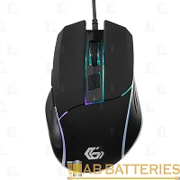 Мышь проводная Gembird MG-500 игровая USB черный (1/80)