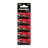 Батарейка Camelion G8/LR1120/LR55/391A/191 BL10 Alkaline 1.5V (10/100/3600)