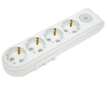 Колодка Makel 4р.С/З с выкл. N4310000
