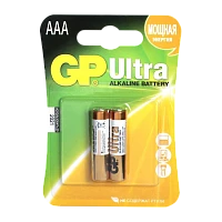 Батарейка GP ULTRA LR03 AAA BL2 Alkaline 1.5V (2/20/160) R