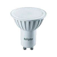 Лампа светодиодная Navigator PAR16 GU10 1.6W 3000К 230V софит прозрачная