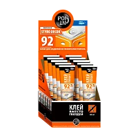 Клей POINT 92 вместо гвоздей 80мл для пенополистирола BOX10 шоу-бокс (1/10)