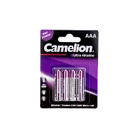 Батарейка Camelion ULTRA LR03 AAA BL4 Alkaline 1.5V (4/48/1152)