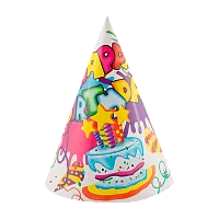 Набор колпаков праздничных Волшебная страна 6шт. (1/20/200)