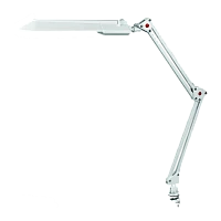 Светильник настольный Camelion KD-017C 11W 230V 2G7 струбцина +лампа белый (1/6)
