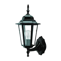 Светильник садово-парковый Camelion 4101 60W 230V E27 IP44 настенный черный (1/10)