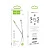 Кабель AUX HOCO UPA19 Jack 3.5mm (m)-Lightning (m) 1.0м ПВХ серебряный (1/31/310)
