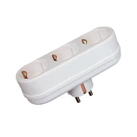 Разветвитель Toker 3L 3р.С/З белый (1/60)