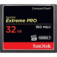 Карта памяти CF SanDisk Extreme Pro 32GB 1067x 160 МБ/сек UDMA 7