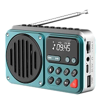 Радиоприемник Perfeo PILOT MP3/FM USB серый