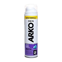 Пена для бритья Arko Men SENSITIVE 200мл для чувствительной кожи (1/24)