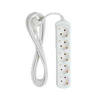 Удлинитель Старт S 5р.С/З 10A 3.0м ПВС 3x0.75мм² белый (1/20)