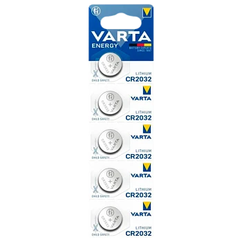 Батарейка Varta ENERGY CR2032 BL5 Lithium 3V (6032) (5/100/500)