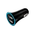 Автомобильное З/У HOCO UC204 2USB 2.4A черный (1/160)